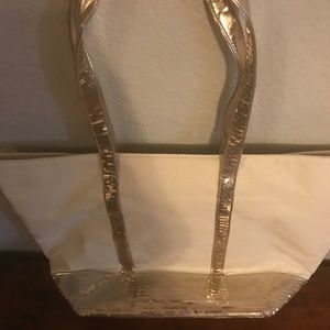 Victoria's Secret Bags - Sparkly gold, VS tote Victoria's Secret Bags - Sparkly gold, VS tote